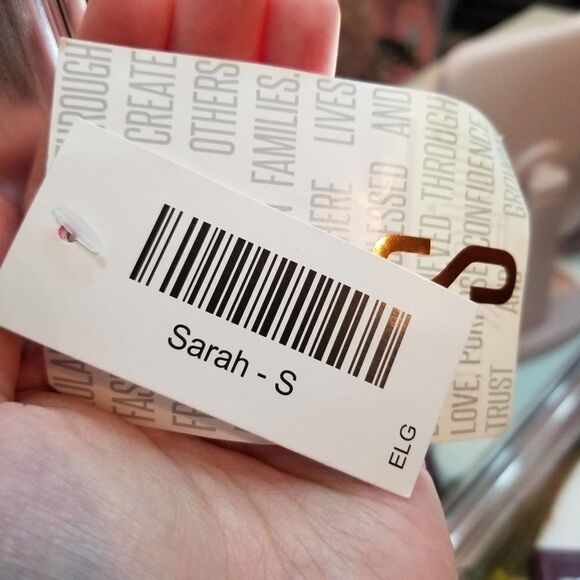 LuLaRoe Brown Sarah Metallic Aztec Chevron Cardigan - Picture 5 of 8